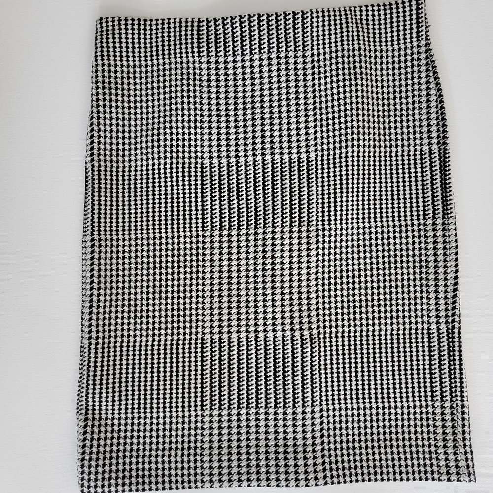 Ann Taylor Factory Stretch Petite Herringbone Skirt